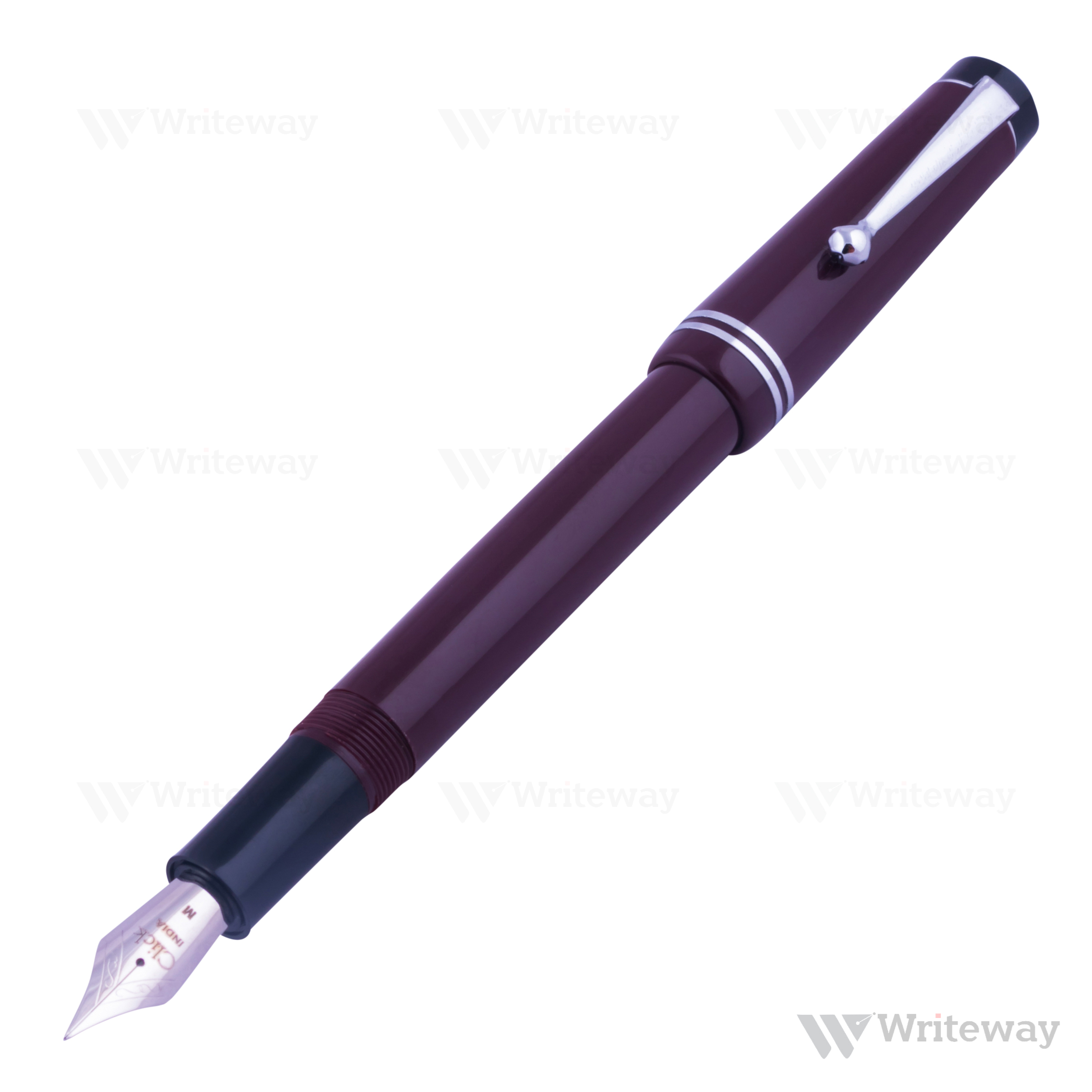 CLICK ARISTOCRAT FOUNTAIN PEN BROWN